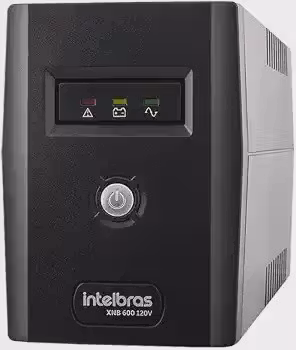 Nobreak Interactive, Intelbras XNB 600 120V, Preto