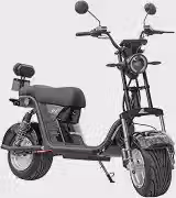 SCOOTER BICICLETA ELETRICA WX-11 WEHAWK 1000W BAT 60V 20AH 2 LUGARES PRETA
