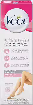 Veet Creme Depilatório Pure & Fresh Pele Normal 100ml
