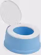Assento Redutor Sanitário Infantil com Tampa | Troninho Penico Mini Privada para Desfralde | Ergonômico, Resistente e Confortável | Menina e Menino | A partir de 24 Meses