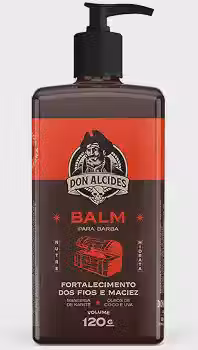 Balm Para Barba Don Alcides 120Ml Barba Negra