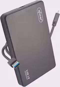 HD Externo 500GB Slim USB 3.0 SATA 2.5' Knup – Compatível com PC, PS4, PS5, Xbox, Smart TV e Notebook