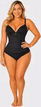 Cinta Modeladora Corset Espartilho Ajustável Tamanho G