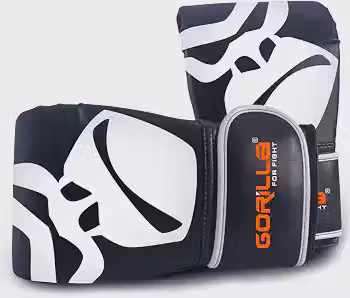 Par Luva Muay Thai Boxe Bate Saco PRO Luva Luta Equipamento Original Gorilla -