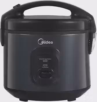Panela de Arroz Elétrica 3L Preta Midea