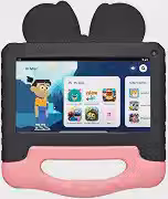 Tablet Infantil Minnie 7' Wi-Fi 4GB RAM 64GB Android 13 Quad-Core com Capa Resistente, Controle Parental e Câmera Frontal 2MP Multi - NB414