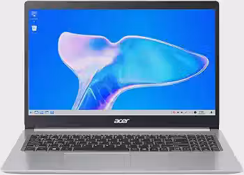 Acer Notebook Aspire 5 AMD Ryzen 5 5500U 16GB SSD 512GB 15.6' Full HD Linux Preto Alimentação CA Compatível c/ Mouse USB - A515-45-R478