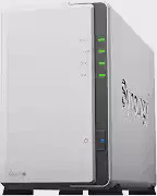 NAS Synology Desktop 2 Baias - DS223J, sem discos