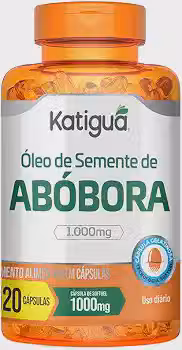 Katiguá, Óleo de Semente de Abóbora, Prensado a Frio, 120 Cápsulas Soft Gel • 24 doses