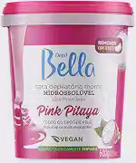 Depil Bella - Cera Depilatória Morna Hidrossolúvel Vegana Pink Pitaya 600g