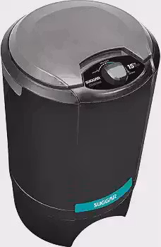 SUGGAR CENTRIFUGA DE ROUPAS GIROMAX 15KG PRETA 220V CT1502PT