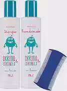 Kit Shampoo + Recondicionador Infantil Antipiolho Abelha Rainha 190ml