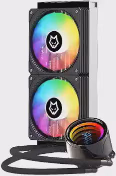 Water Cooler Husky Glacier, Iluminação ARGB, 240mm, AMD e Intel, Preto - HWT600PT