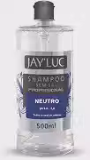 Shampoo Profissional Neutro Sem Sal Jay Luc 500Ml, Xampu De Limpeza E Proteção Neutro, Incolor, Cuida De Todos Os Tipos De Cabelos, Fórmula Suave E Eficiente, Beleza E Cuidado Em Cada Detalhe, Bico Dosador
