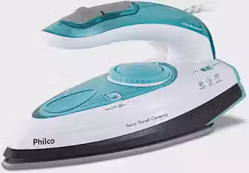 Philco Ferro a Vapor Travel Ceramic Bivolt Base em Cerâmica