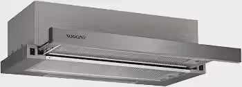 SUGGAR DEPURADOR DE AR SLIM DE EMBUTIR 60CM FRONTAL INOX 110V DE61IX