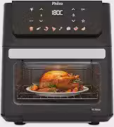 Air Fryer Oven Philco 11L 8 Funções Visor 1800W PAF11B 220V