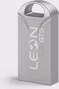 Pendrive 32GB USB 2.0 Metálico - Compacto Portátil Armazenamento Seguro Alta Velocidade Transferência de Dados Plug Play para PC Notebook Rápida Leve Resistente Prateado Chaveiro Sem Tampa (32GB)