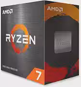 PROCESSADOR AMD RYZEN 7 5700X 3.4GHz (Turbo 4.6GHz) 36MB Cache AM4 100-100000926WOF, Cerâmica Cinza