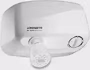 Ducha Jet Turbo Multitemperaturas 220V 7800W, Lorenzetti, 7540401, Branco, Pequeno
