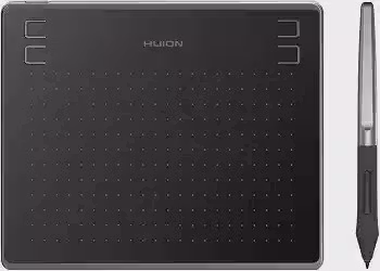 MESA DIGITALIZADORA HUION INSPIROY HS64-6.3 x 4inch 4 botões programáveis