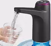 Bomba Elétrica para Galão de Água Recarregável USB Compatível com 5L a 20L Portátil e Automática - YASDA