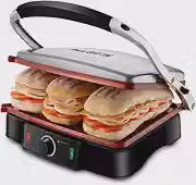 MONDIAL Press Grill 180°, Preto/Inox, 1800W, 110V - PG-02