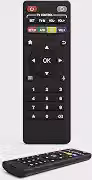 Controle Remoto Universal IR para TV Box Android – Alcance 10m, Botões de Atalho, Economia de Energia, Plug & Play