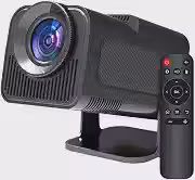 Projetor Portatil Mini 5g Wifi 6 Bluetooth 5.0 Android 11 Projetor 4K 1080 Full HD Suporte 12000 Lumens Para Celular LED Auto Correção Horizontal 180° Linha Premium
