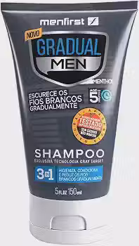 Shampoo Escurecedor de Cabelo Brancos | Menfirst