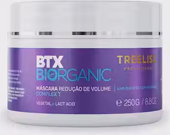 Treeliss Btox Biorganic 250g – Redução de Volume, Hidratação e Brilho