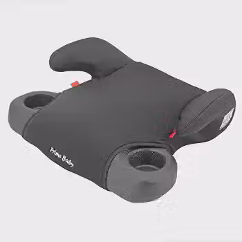 Assento de Elevação Booster Elite Preto Prime Baby 22-36kg Infantil Segurança 2 Porta-copos Conforto (Preto)