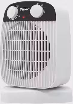 AQUECEDOR ELÉTRICO DE AMBIENTE PORTÁTIL FAME COM MOVIMENTO OSCILANTE 127V/1500W