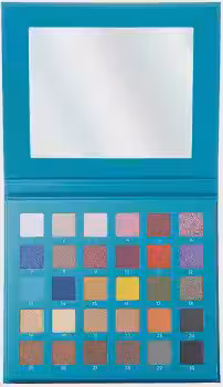Catharine Hill Paleta de Sombras 30 Cores 1017/C1 18 Opacas 7 Cintilantes 5 Duochromes Alta Fixação Pigmentação Intensa