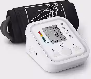 Medidor Monitor de Pressão Arterial Digital de Braço - Aparelho Medição Precisa e Automática Sistolica, Diastolica, Pulso - Com voz em Português Premium Hytalux