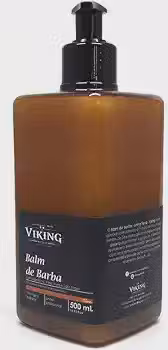 Balm de Barba - Terra -Linha Profissional - 500 ml - Viking
