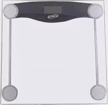 G-Tech Balgl10 Balança Digital em Vidro Temperado, Transparente