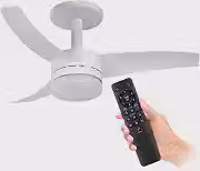 Ventilador de Teto Arno Ultimate Bivolt Branco VX13, 150W, Controle Remoto, 6 Velocidades, 4 Funções e Iluminação para 2 Lâmpadas
