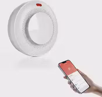 WiFi Detector de Fumaça Inteligente Alarme 85dB