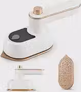 Mini Ferro de Vapor Portátil Bivolt Compacto para Viagem e Casa Branco