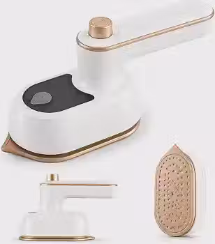 Mini Ferro de Vapor Portátil Bivolt Compacto para Viagem e Casa Branco