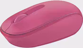 Microsoft 1850 Mouse sem Fio Móvel Usb, Rosa (Magenta), 10 x 5.8 cm