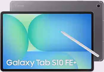 Samsung Tablet Galaxy Tab S10 FE+ WiFi 128GB, 8GB, Tela 13.1' 90Hz, S Pen e Capa Inclusas (Cinza, 128 GB)