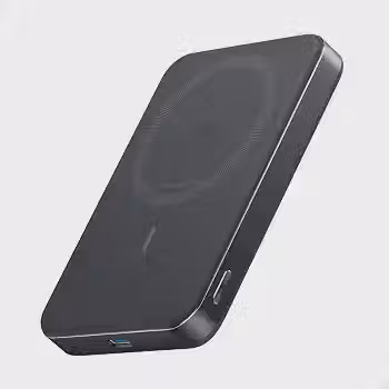 Anker MagGo Power Bank,Carregador Portátil Ultra Fino por Indução 10.000mAh