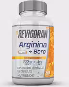Revigoran Arginina + Boro com Ácido Aspártico e Zinco, 60 cápsulas, Nutrends