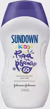 Protetor Solar Infantil Sundown Praia e Piscina Kids, FPS 60, 120ml