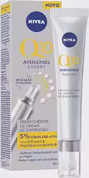 NIVEA Preenchedor de Linhas Q10 Expert Antissinais 15ml, Melhora e Reduz Rugas, Aparência mais Jovem, Cuidado Facial