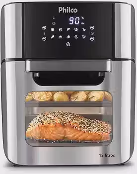 Philco Fritadeira Air Fryer 12L Pt PFR2200P 220V