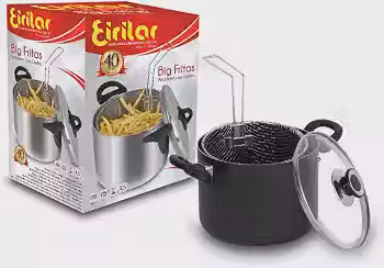 Big Fritas Eirilar Eiriflon Black 4,5l Com Tampa