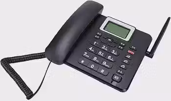 CCYLEZ Telefone de Mesa 4G LTE para Idosos, Botão Grande
